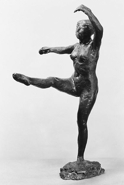 1890 Arabesque Devant 57x32x32cm Bronze Metropolitan Museum of Art, New York City